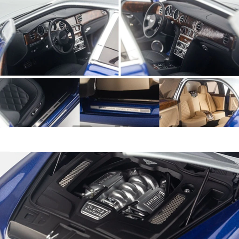Mô Hình Xe Bentley Mulsanne Grand Limousine 1:18 Almost Real - Chi Tiết Tinh Xảo, Mô Phỏng Sang Trọng, Quà Tặng Độc Đáo cho Người Sưu Tầm