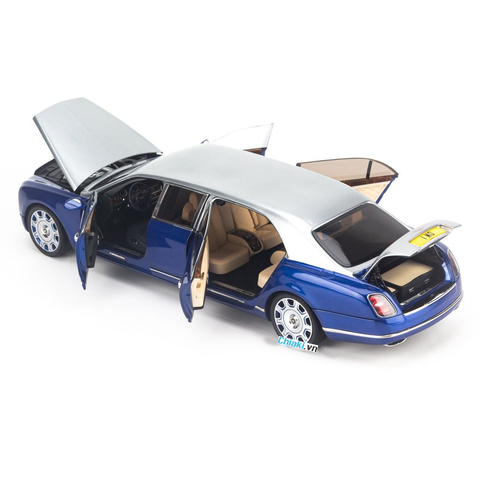 Mô Hình Xe Bentley Mulsanne Grand Limousine 1:18 Almost Real - Chi Tiết Tinh Xảo, Mô Phỏng Sang Trọng, Quà Tặng Độc Đáo cho Người Sưu Tầm