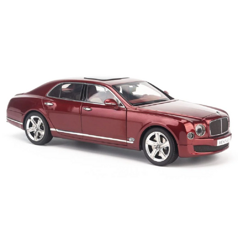 Mô hình xe Bentley Mulsanne Speed 1:18 Kyosho Rubinho Red - Chi tiết tinh xảo, sơn tĩnh điện, quà tặng lý tưởng cho tín đồ ô tô