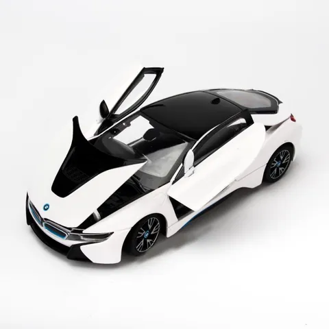 Mô Hình Xe BMW i8 1:24 Rastar - Xe Mô Hình Chi Tiết Kim Loại, Mở Cửa, Quà Tặng Độc Đáo Cho Người Đam Mê Ô Tô