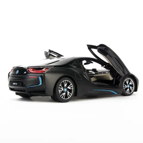 Mô Hình Xe BMW i8 1:24 Rastar - Xe Mô Hình Chi Tiết Kim Loại, Mở Cửa, Quà Tặng Độc Đáo Cho Người Đam Mê Ô Tô