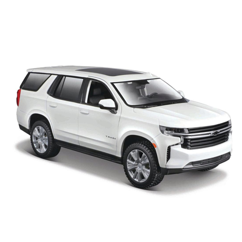 Mô Hình Xe Chevy Tahoe 2021 Tỉ Lệ 1:26 Maisto - Đồ Chơi Xe Thông Minh Màu Đỏ, Chi Tiết Mở Cửa, Thích Hợp Trang Trí Nhà Cửa