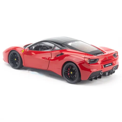 Mô Hình Xe Ferrari 488 GTB 1:18 Bburago Signature - Chi Tiết Tinh Xảo, Màu Đỏ Bóng Đẹp, Quà Tặng Tuyệt Vời Cho Người Hâm Mộ Xe Hơi