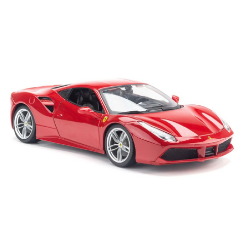 Mô Hình Xe Ferrari 488 GTB Tỉ Lệ 1:18 Bburago - Mô Phỏng Đường Nét Thể Thao Sắc Nét, Quà Tặng Độc Đáo Cho Người Yêu Xe