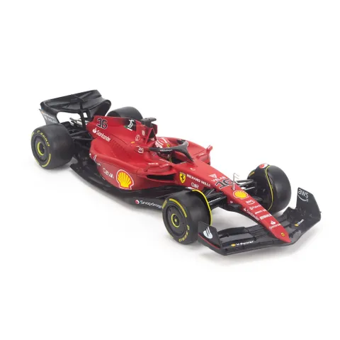 Mô Hình Xe Ferrari F1-75 2022 Tỉ Lệ 1:18 Bburago - Chi Tiết Tinh Xảo, Kim Loại Chất Lượng Cao, Đồ Chơi Sưu Tầm Xe Đua