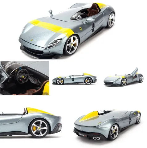 Mô Hình Xe Ferrari Monza SP1 Tỉ Lệ 1:24 Bburago - Mô Phỏng Chi Tiết, Đồ Chơi Sưu Tập Chất Lượng Cao, Quà Tặng Yêu Thích