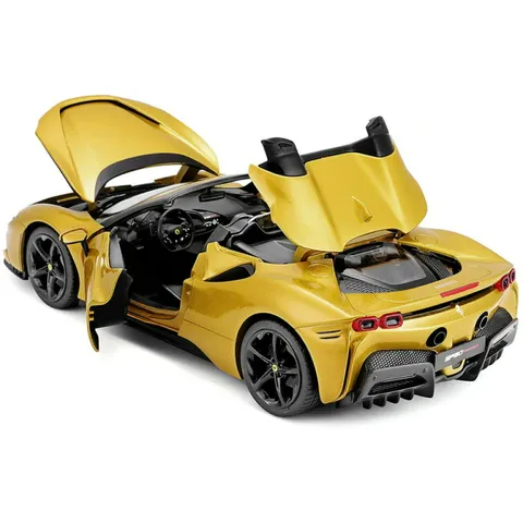 Mô hình xe Ferrari SF90 Spider 2019 tỉ lệ 1:18 Bburago - Chi tiết cao cấp, thiết kế kim loại sang trọng, quà tặng lý tưởng cho tín đồ xe hơi