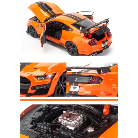 Mô Hình Xe Ford Mustang Shelby Cobra GT500 1:18 Maisto - Chi Tiết Mô Phỏng Chính Xác, Cửa Mở Được, Quà Tặng Yêu Thích Cho Người Sưu Tập