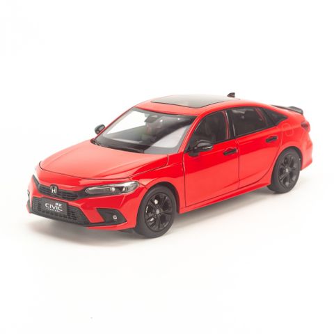 Mô Hình Xe Honda Civic 2022 Tỉ Lệ 1:18 Dealer - Mô Phỏng Chi Tiết, Khung Kim Loại, Lốp Cao Su, Quà Tặng Người Yêu Xe