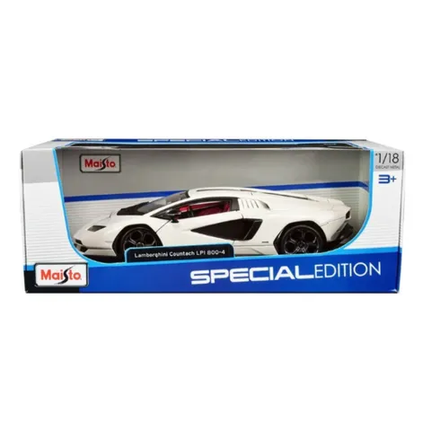 Mô Hình Xe Lamborghini Countach LPI 800-4 Tỉ Lệ 1:18 Maisto - Chi Tiết Tỉ Mỉ, Chất Liệu Kim Loại Bền Bỉ, Quà Tặng Độc Đáo