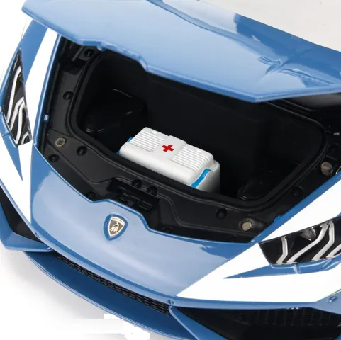 Mô hình xe Lamborghini Huracan Police LP610-4 tỉ lệ 1:18 - Mô hình xe đua cao cấp Autoart cho trang trí nội thất nhà cửa