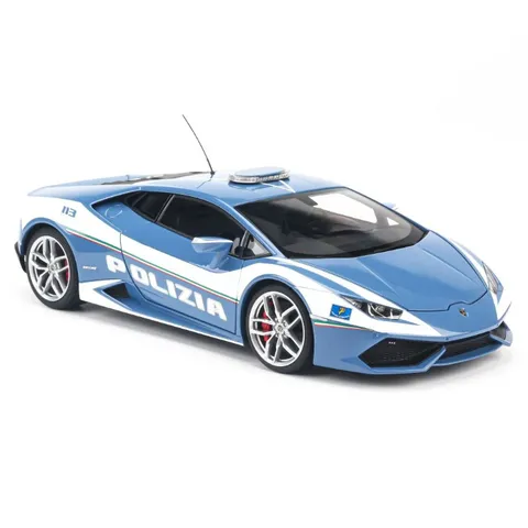 Mô hình xe Lamborghini Huracan Police LP610-4 tỉ lệ 1:18 - Mô hình xe đua cao cấp Autoart cho trang trí nội thất nhà cửa