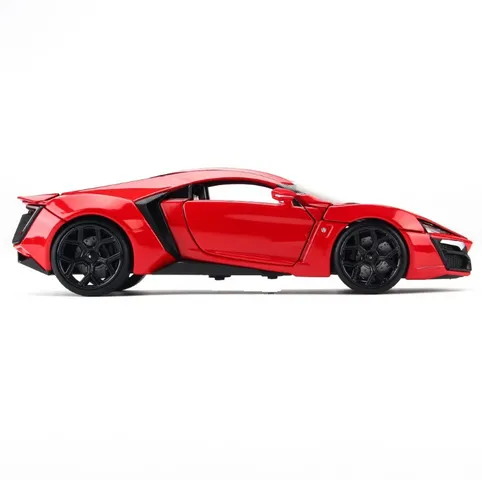 Mô hình xe hơi Lykan Hypersport Fast & Furious Đỏ 1:24 Jada - Mô phỏng chi tiết, quà tặng đẳng cấp cho fan phim hành động