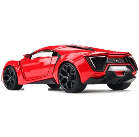 Mô hình xe hơi Lykan Hypersport Fast & Furious Đỏ 1:24 Jada - Mô phỏng chi tiết, quà tặng đẳng cấp cho fan phim hành động