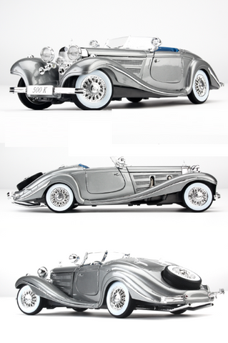 Mô Hình Xe Mercedes-Benz 500K Type Special 1:18 Maisto - Mô Phỏng Sang Trọng Đẹp Mắt Cho Người Sưu Tầm