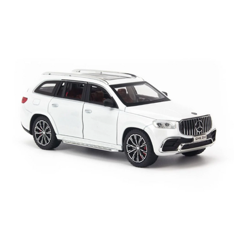 Mô Hình Xe Mercedes GLS63 AMG Tỉ Lệ 1:24 Chezhi - Mô Phỏng Chi Tiết, Trang Trí Nhà Cửa, Quà Tặng Fan Xe Hơi