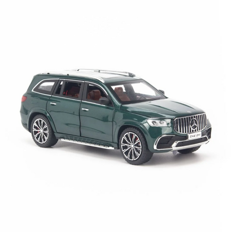 Mô Hình Xe Mercedes GLS63 AMG Tỉ Lệ 1:24 Chezhi - Mô Phỏng Chi Tiết, Trang Trí Nhà Cửa, Quà Tặng Fan Xe Hơi