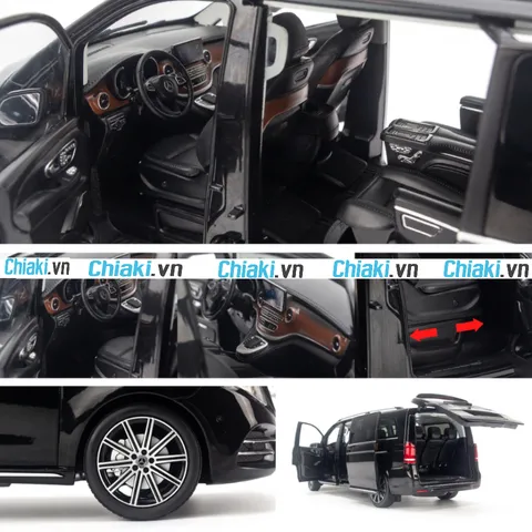 Mô hình xe Mercedes V260L 2019 1:18 Iscale - Chi tiết lái thật, quà tặng sưu tập cao cấp cho đam mê ô tô
