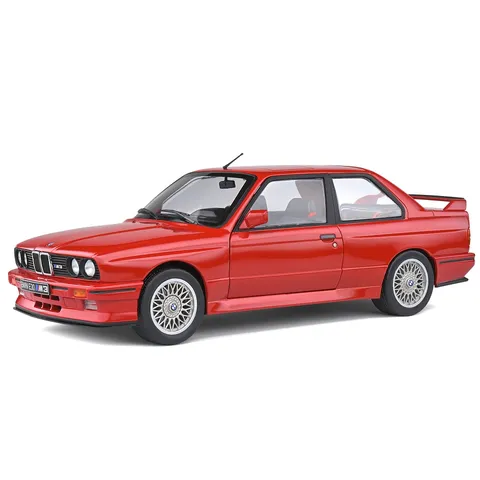 Mô hình xe ô tô BMW M3 E30 1986 1:18 Solido - Chi tiết sắc nét, cửa mở, bánh xe đánh lái - Quà tặng tuyệt vời cho tín đồ xe hơi