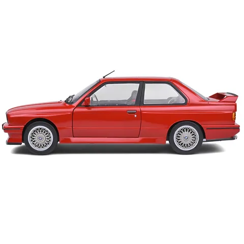 Mô hình xe ô tô BMW M3 E30 1986 1:18 Solido - Chi tiết sắc nét, cửa mở, bánh xe đánh lái - Quà tặng tuyệt vời cho tín đồ xe hơi