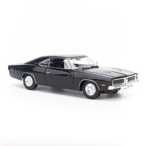 Mô hình xe ô tô Dodge Charger R/T 1969 1:18 Maisto - Chi tiết tinh xảo, mở cửa, quà tặng hoàn hảo cho tín đồ xe hơi