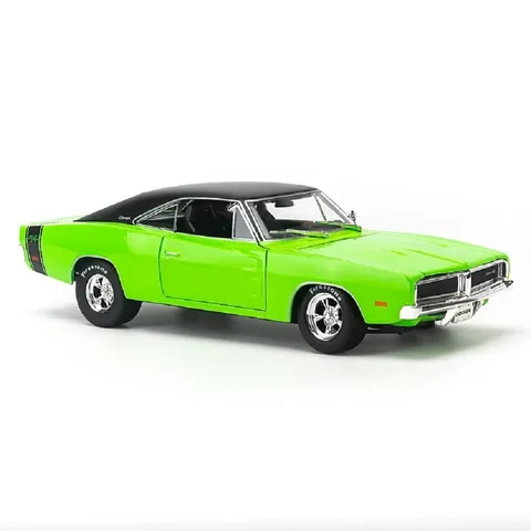 Mô hình xe ô tô Dodge Charger R/T 1969 1:18 Maisto - Chi tiết tinh xảo, mở cửa, quà tặng hoàn hảo cho tín đồ xe hơi