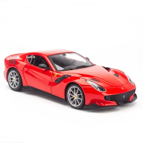 Mô hình xe ô tô Ferrari F12tdf 1:24 Bburago - Mô phỏng chi tiết siêu xe thể thao kim loại chắc chắn, quà tặng lý tưởng cho tín đồ đam mê xe hơi.