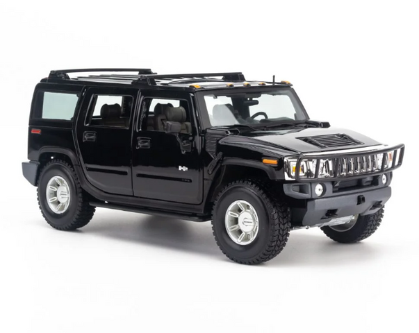 Mô Hình Xe Ô Tô Hummer H2 SUV Tỉ Lệ 1:18 Maisto - Mô Hình Chi Tiết Sắc Nét Cho Người Sưu Tầm