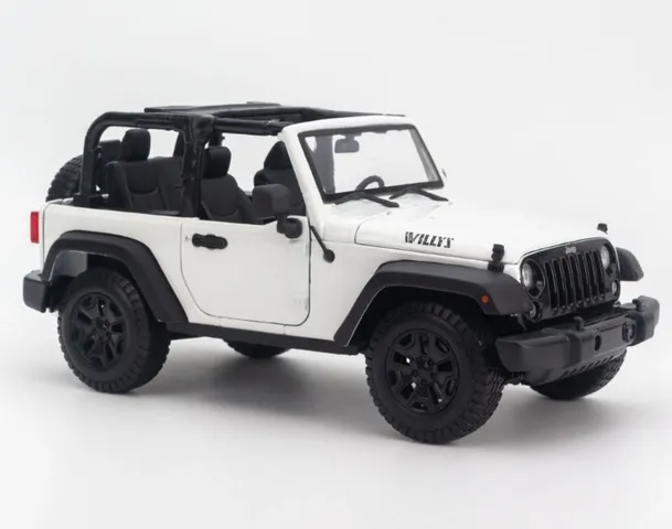 Mô hình xe ô tô Jeep Wrangler Rubicon - Open Top 2014 tỉ lệ 1:18 Maisto - Chi tiết cao cấp, quà tặng hoàn hảo cho tín đồ xe hơi