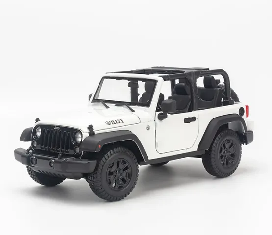 Mô hình xe ô tô Jeep Wrangler Rubicon - Open Top 2014 tỉ lệ 1:18 Maisto - Chi tiết cao cấp, quà tặng hoàn hảo cho tín đồ xe hơi