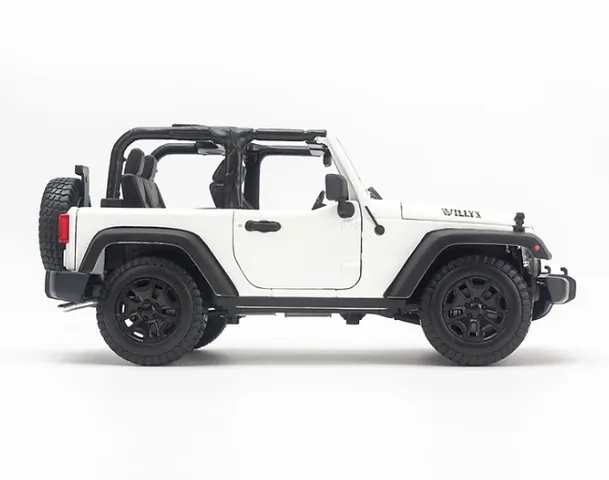 Mô hình xe ô tô Jeep Wrangler Rubicon - Open Top 2014 tỉ lệ 1:18 Maisto - Chi tiết cao cấp, quà tặng hoàn hảo cho tín đồ xe hơi