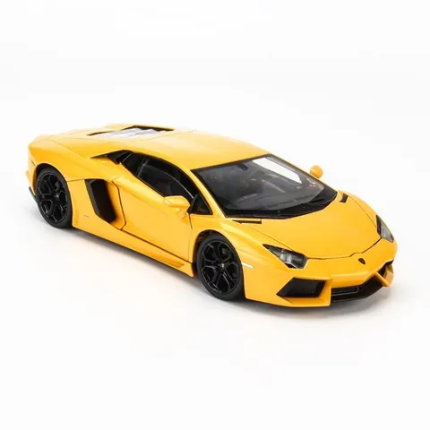 Mô Hình Xe Ô Tô Lamborghini Aventador LP700-4 1:24 Welly - Thiết Kế Kim Loại Chất Lượng Cao, Cửa Mở, Độc Đáo Dành Cho Người Sưu Tầm
