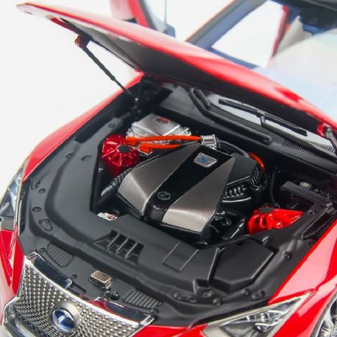 Mô Hình Xe Ô Tô Lexus LC500h 1:18 Dealer - Mô Phỏng Thể Thao Hạng Sang, Đồ Chơi Trưng Bày Sang Trọng cho Fan Xe Hơi