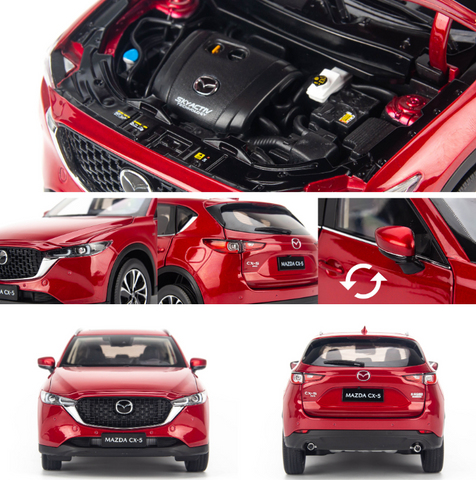 Mô hình xe ô tô Mazda CX-5 2020 tỉ lệ 1:18 Paudi - Chi tiết tinh xảo, chất liệu cao cấp, trang trí nhà cửa hoàn hảo cho tín đồ xe hơi
