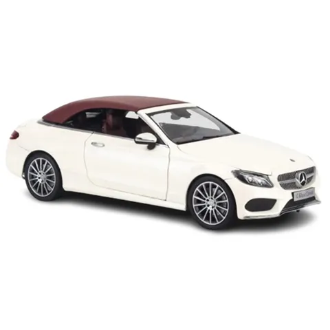 Mô Hình Xe Ô Tô Mercedes Benz C250 Cabriolet Tỉ Lệ 1:18 Iscale - Quà Tặng Sang Trọng, Chất Liệu Kim Loại, Thiết Kế Tinh Xảo