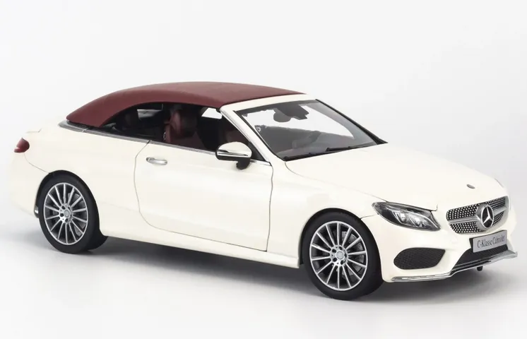Mô Hình Xe Ô Tô Mercedes Benz C250 Cabriolet Tỉ Lệ 1:18 Iscale - Quà Tặng Sang Trọng, Chất Liệu Kim Loại, Thiết Kế Tinh Xảo