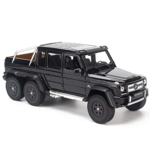 Mô Hình Xe Ô Tô Mercedes Benz G63 AMG 6x6 Tỉ Lệ 1:24 Welly - Thiết Kế Chi Tiết, Chất Liệu Cao Cấp, Quà Tặng Độc Đáo Cho Yêu Thích Xe Hơi