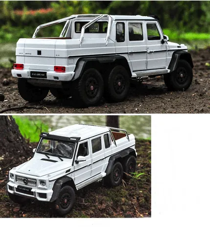 Mô Hình Xe Ô Tô Mercedes Benz G63 AMG 6x6 Tỉ Lệ 1:24 Welly - Thiết Kế Chi Tiết, Chất Liệu Cao Cấp, Quà Tặng Độc Đáo Cho Yêu Thích Xe Hơi