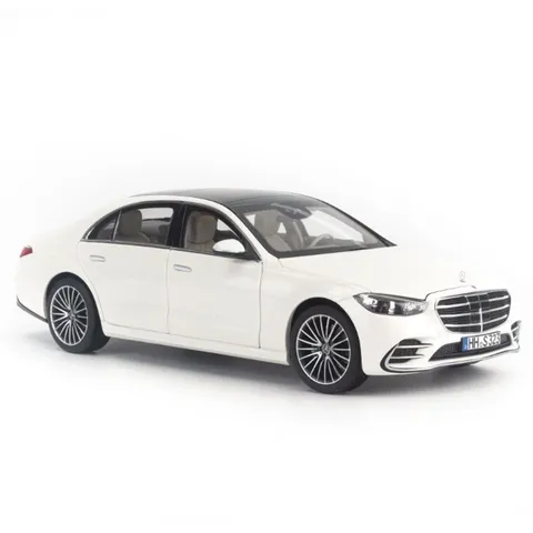 Mô Hình Xe Ô Tô Mercedes-Benz S-Class W223 2021 Tỉ Lệ 1:18 - Norev Mẫu Chất Lượng Cao, Chi Tiết Tinh Xảo, Cửa Mở Được