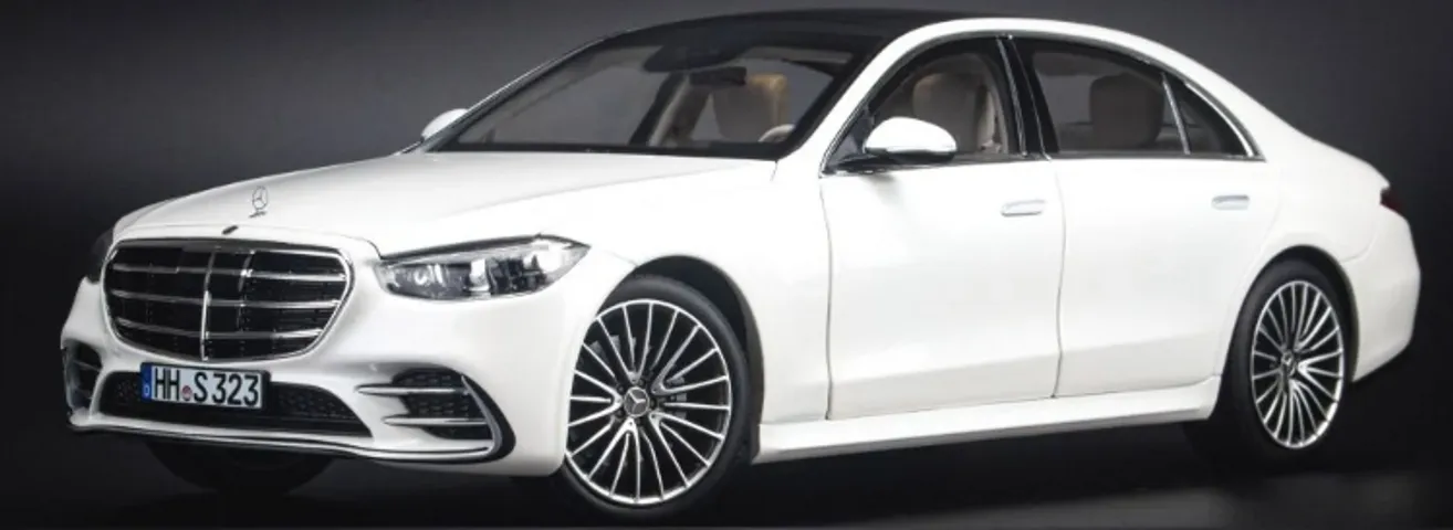 Mô Hình Xe Ô Tô Mercedes-Benz S-Class W223 2021 Tỉ Lệ 1:18 - Norev Mẫu Chất Lượng Cao, Chi Tiết Tinh Xảo, Cửa Mở Được