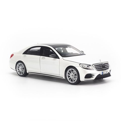 Mô Hình Xe Ô Tô Mercedes Benz S450L 2018 Tỉ Lệ 1:18 Norev - Mô Phỏng Chi Tiết, Đồ Chơi Trưng Bày Sang Trọng