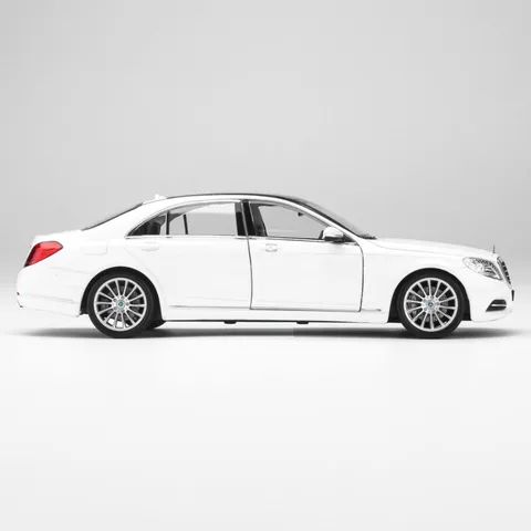 Mô Hình Xe Ô Tô Mercedes Benz S500 Tỉ Lệ 1:24 Welly - Quà Tặng Thú Vị và Trang Trí Văn Phòng Sang Trọng