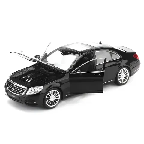 Mô Hình Xe Ô Tô Mercedes Benz S500 Tỉ Lệ 1:24 Welly - Quà Tặng Thú Vị và Trang Trí Văn Phòng Sang Trọng