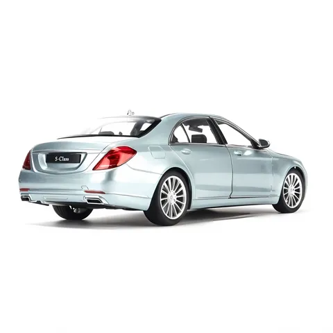 Mô Hình Xe Ô Tô Mercedes Benz S500 Tỉ Lệ 1:24 Welly - Quà Tặng Thú Vị và Trang Trí Văn Phòng Sang Trọng
