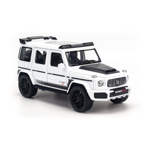 Mô Hình Xe Ô Tô Mercedes Brabus G800 Tỷ Lệ 1:24 Jiaye - Đồ Chơi Mô Phỏng Kim Loại và Cao Su Cao Cấp, Quà Tặng Thú Vị