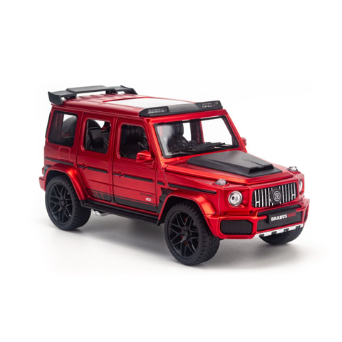 Mô Hình Xe Ô Tô Mercedes Brabus G800 Tỷ Lệ 1:24 Jiaye - Đồ Chơi Mô Phỏng Kim Loại và Cao Su Cao Cấp, Quà Tặng Thú Vị