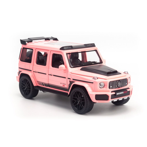 Mô Hình Xe Ô Tô Mercedes Brabus G800 Tỷ Lệ 1:24 Jiaye - Đồ Chơi Mô Phỏng Kim Loại và Cao Su Cao Cấp, Quà Tặng Thú Vị