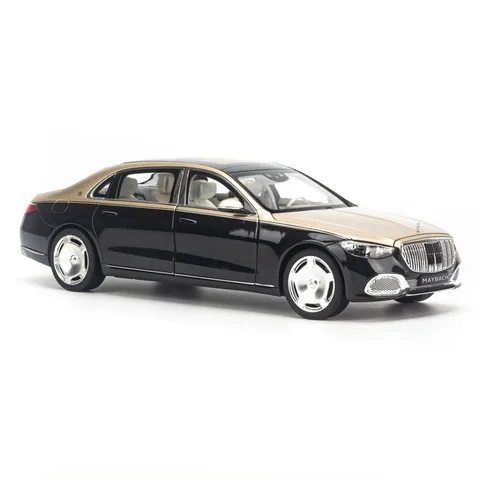 Mô Hình Xe Ô Tô Mercedes Maybach S680 W223 2021 Tỷ lệ 1:18 Norev - Đồ Trang Trí Nhà Cửa Sang Trọng, Tái Hiện Chi Tiết 4 Cửa Mở Đóng