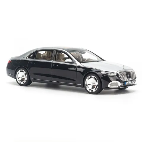 Mô Hình Xe Ô Tô Mercedes Maybach S680 W223 2021 Tỷ lệ 1:18 Norev - Đồ Trang Trí Nhà Cửa Sang Trọng, Tái Hiện Chi Tiết 4 Cửa Mở Đóng
