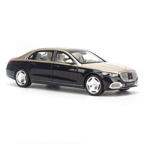 Mô Hình Xe Ô Tô Mercedes Maybach S680 W223 2021 Tỷ lệ 1:18 Norev - Đồ Trang Trí Nhà Cửa Sang Trọng, Tái Hiện Chi Tiết 4 Cửa Mở Đóng